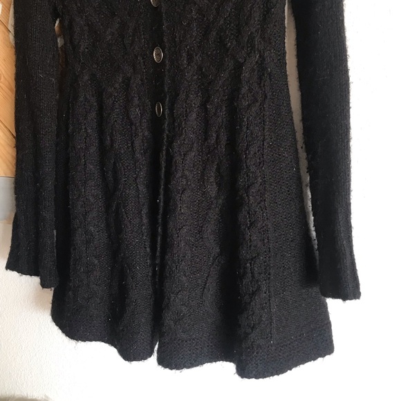 Free People Chunky Knit Swing Cardigan - Picture 2 of 6